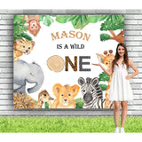 Wild One Backdrop for Birthday Party